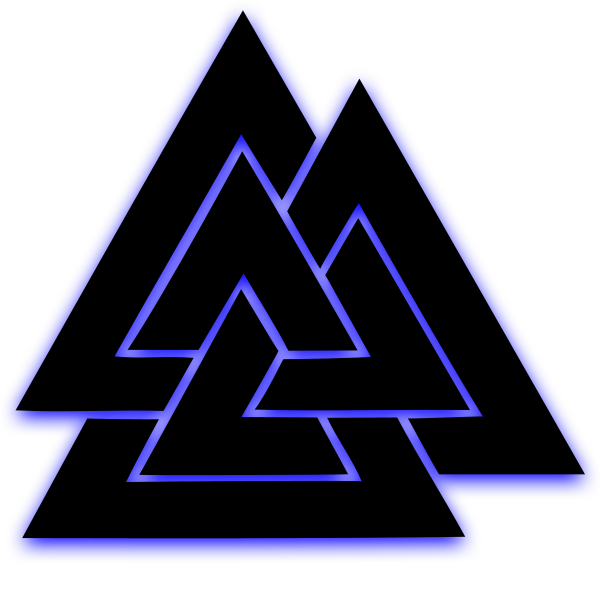 Знак треугольник с тремя точками
