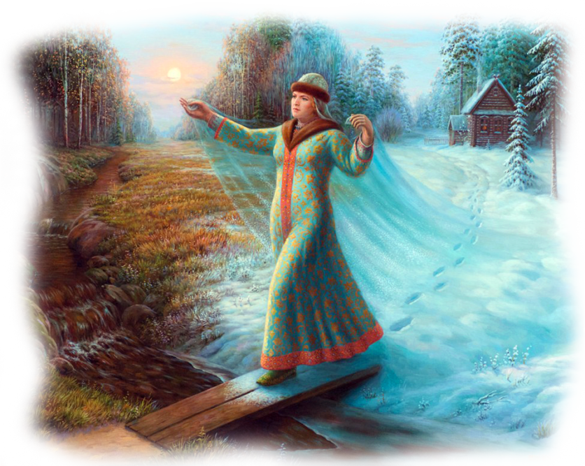 славянский праздник покрова, встречи осени и зимы