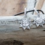 Оберег Ярило Серьги из сербра ярило. Мастерская Ярило (2)