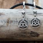 Серьги Триглав. Серебро Серьги Триглав. Серебро 925 пробы. Вес 9-10 гр. Длина вместе с замком — 4 см. Цена 2000р (2)